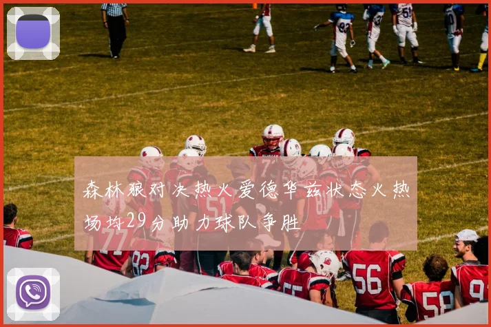 森林狼对决热火爱德华兹状态火热场均29分助力球队争胜